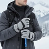 Rękawiczki narciarskie zimowe na snowboard narty M/L szare