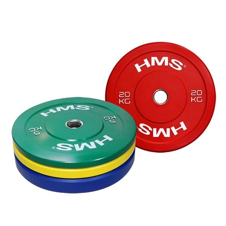 Talerz Olimpijski BUMPER 15kg HMS TOB-15