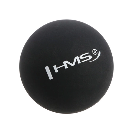 Piłka lacrosse pojedyncza do masażu BLC01 black HMS