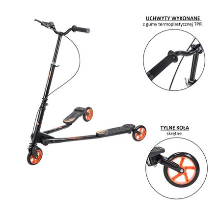 Fliker Nils Extreme FL145 hulajnoga bez odpychania