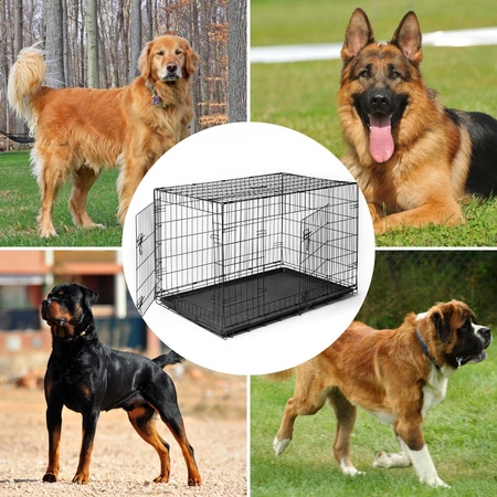 Duża klatka transportowa XXL dla psa - do samochodu i domu