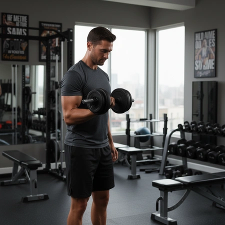 Gryf krótki 45cm / 25mm gwintowany