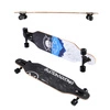 Longboard skull wood skate Nils Extreme