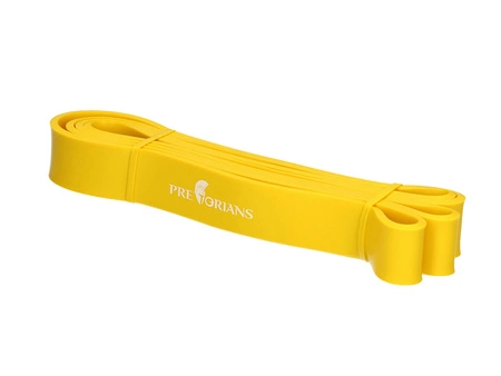 Guma fitness taśma 32mm 20-46kg żółta