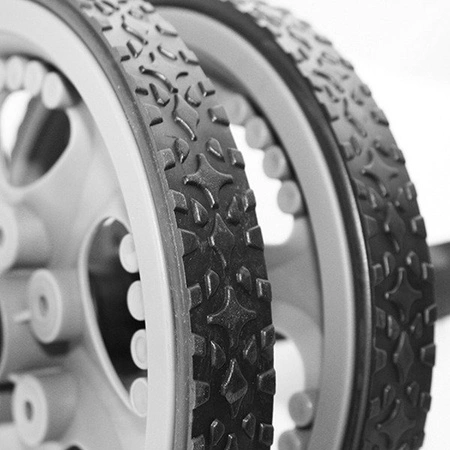 Kółko wałek podwójny do ćwiczeń fitness WA03 HMS