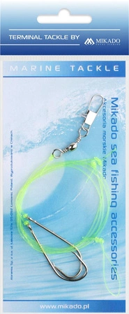 ZESTAW MORSKI - SIMPLE BOOM RIG 0.60mm - hak: 3/0 - op.1kpl.