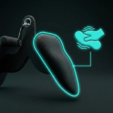 Uchwyt do atlasu wyciągu górnego i dolnego wąski ogumowany