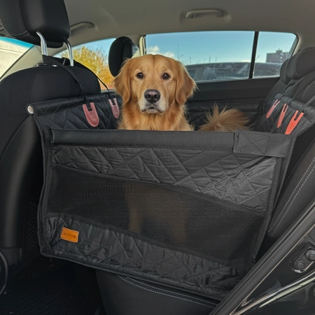 Fotelik samochodowy dla psa – duży transporter do samochodu