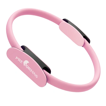 Obręcz do pilatesu jogi kółko do ćwiczeń ring Pretorians różowe