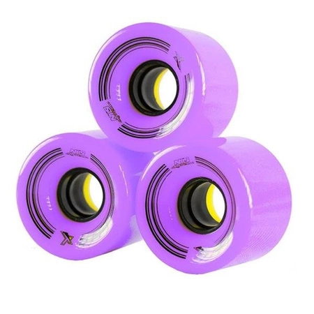 KÓŁKA DO DESKOROLKI NILS EXTREME KP-6045 60x45 MM (4 szt.) PURPLE