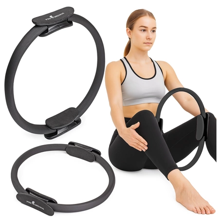 Obręcz do pilatesu jogi kółko do ćwiczeń ring Pretorians czarne