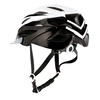 Kask na rower rolki biało-czarny rozmiar M Nils Extreme MTW210