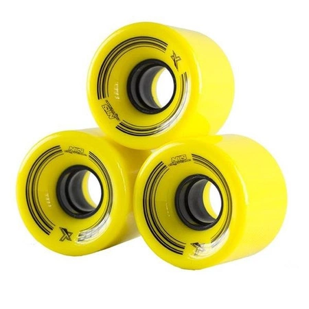 KÓŁKA DO DESKOROLKI NILS EXTREME KP-6045 60x45 MM (4 szt.) YELLOW