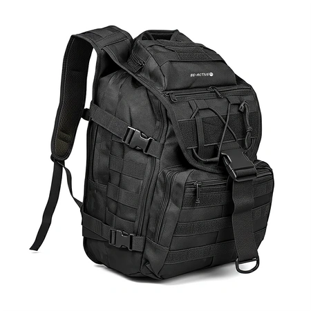 Plecak militarny Be Active czarny