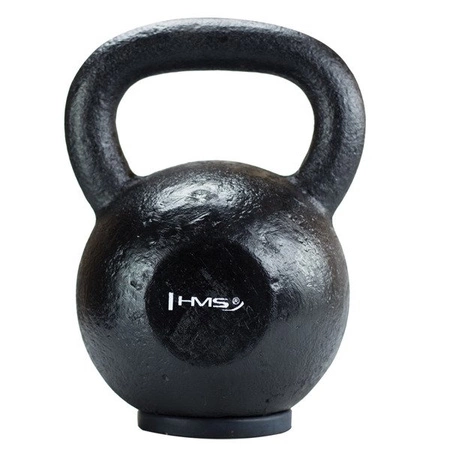KETTLEBELL 28 KG ŻELIWNY KGP28 HMS PODSTAWA GUMOWA