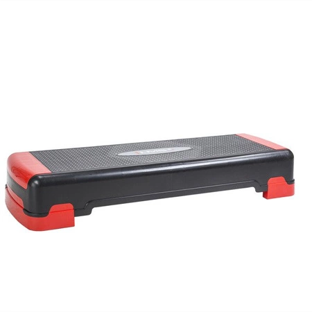 Step do aerobiku 3 stopniowy regulowany czarno-czerwony HMS AS005