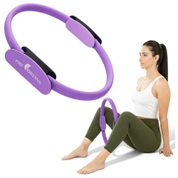 Obręcz do pilatesu jogi kółko do ćwiczeń ring Pretorians fioletowe