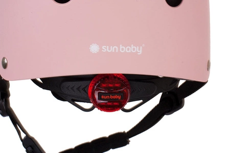 Kask rowerowy dla dziewczynki na hulajnogę Heart Bike - Love 2 Ride Power Pink
