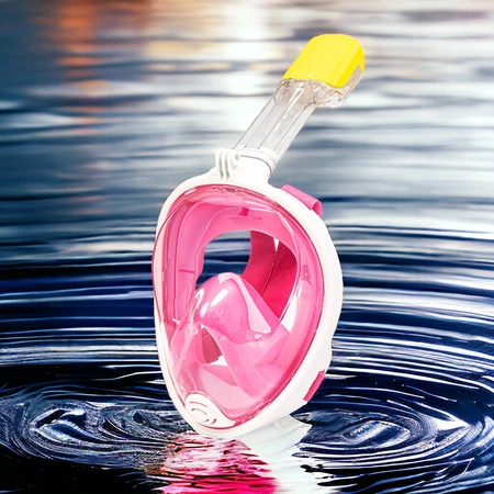 Maska do nurkowania i snorkelingu z uchwytem na kamerę