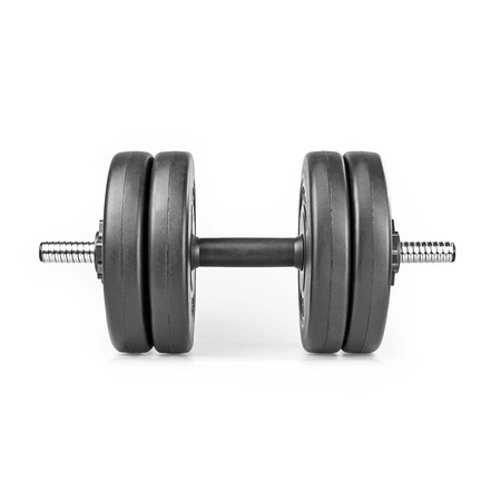 Hantel 10kg zestaw gryf obciążenia