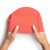 Czepek silikonowy na basen pływacki kąpielowy CP2 pomarańczowy