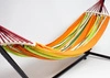 Stelaż hamak dwuosobowy - zestaw ogrodowy stalowy stojak z hamakiem - kolorowe