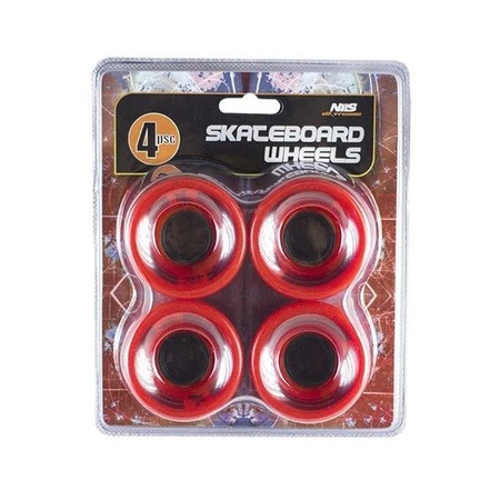 KÓŁKA DO DESKOROLKI NILS EXTREME KP-6045 60x45 MM (4 szt.) RED