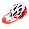 Kask na rower rolki biało-czerwony rozmiar M Nils Extreme MTW210