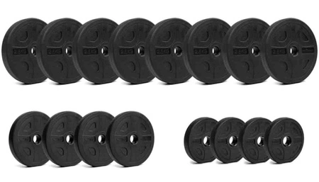 Sztanga 2w1 hantle - zestaw 30kg Pretorians