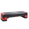Step do aerobiku 3 stopniowy regulowany czarno-czerwony HMS AS005