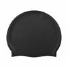 Czepek silikonowy na basen pływacki kąpielowy CP1 czarny