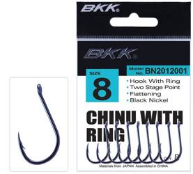 HACZYK - BKK - CHINU WITH RING nr 1/0 BN - op.8szt.