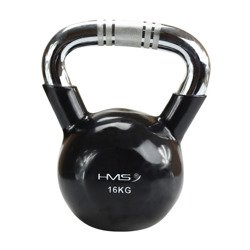 KETTLEBELL 16 KG ŻELIWNY KTC16 HMS CHROM RADEŁKOWANY