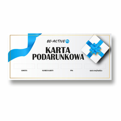 Karta podarunkowa elektroniczna Be-Active.pl