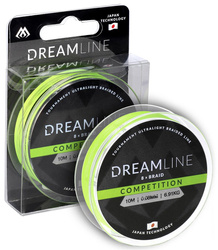 PLECIONKA - DREAMLINE COMPETITION - 0.16mm/15.54kg/10m - FLUO ZIELONA - op.1szp.