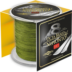 PLECIONKA - NIHONTO OCTA BRAID - 0.08mm/5.15kg/300m - ZIELONA - op.1szp.