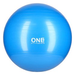 Piłka gimnastyczna 75cm blue gym ball one fitness