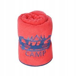 Ręcznik czerwony frotte NCR01 160x80 cm Nils Camp