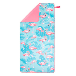Ręcznik szybkoschnący z mikrofibry Flamingi 160x80cm NCR14