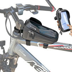 Sakwa torba rowerowa na ramę etui na telefon nawigacje wodoodporne ER1 