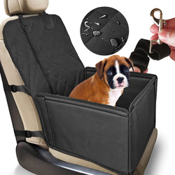 Transporter fotelik samochodowy dla psa mata pokrowiec na siedzenia ze smyczką