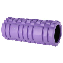 Wałek  do masażu 33cm FS103 purple Fitness / Roller HMS