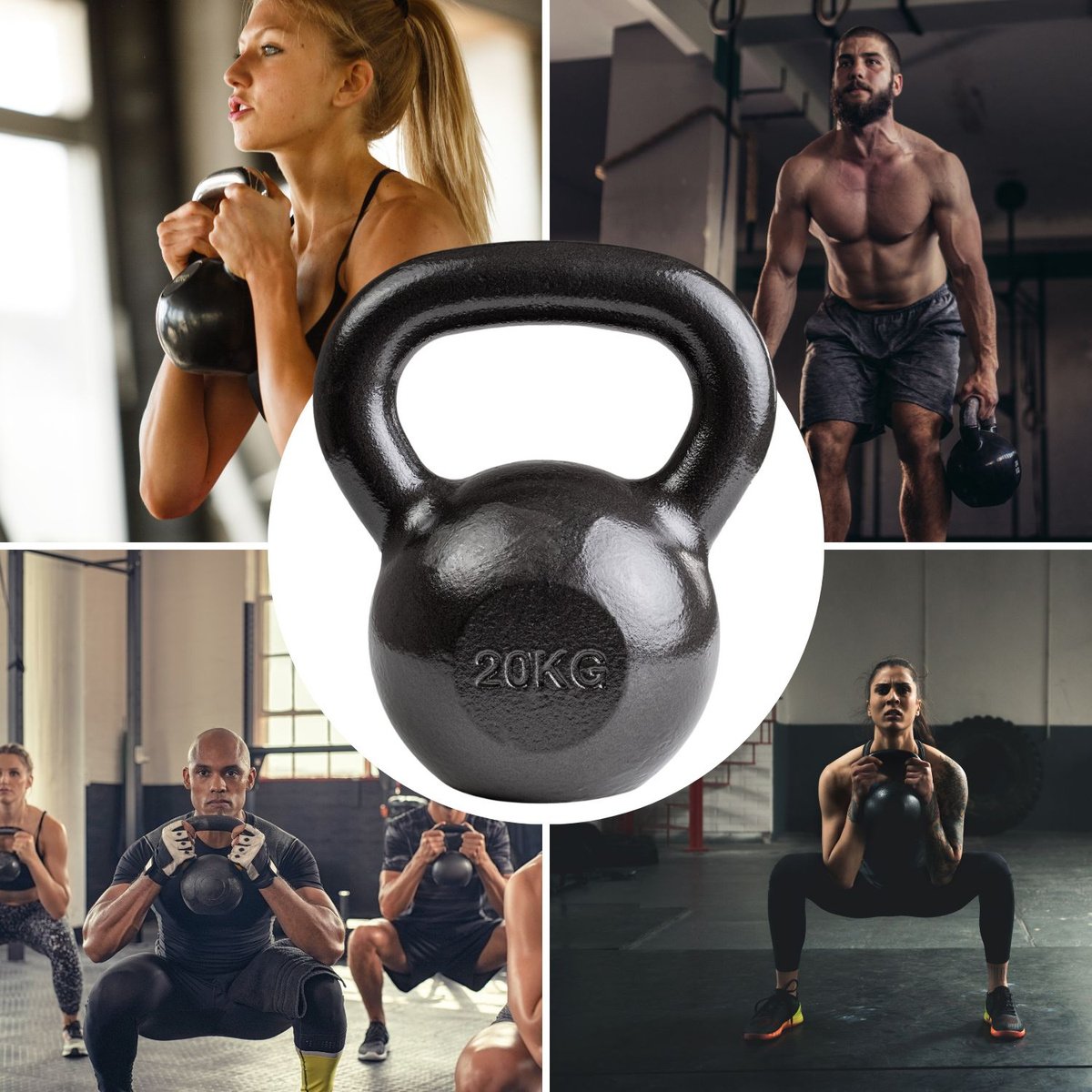 KB20 - Kettlebell 20 Kg - Bodytone