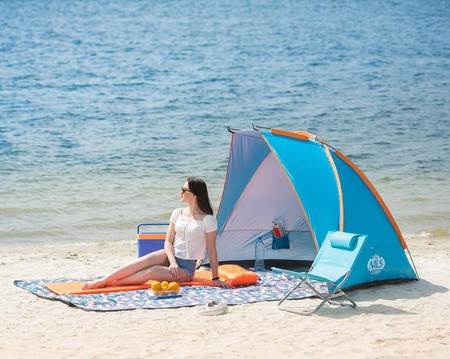NC8030 namiot plażowy niebieski 260x120x120 cm nils camp