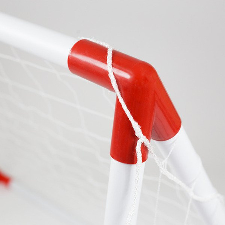 BRAMKA Z SIATKĄ PLASTIK STELAŻ + AKCESORIA TRENINGOWE BR116A