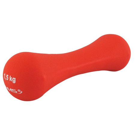 Ciężarek żeliwny 1,5kg pokryty neoprenem HMS