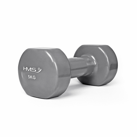 Ciężarek żeliwny 5kg pokryty winylem HMS