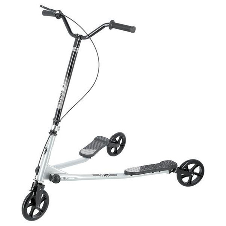 FL180 hulajnoga fliker black-silver nils extreme