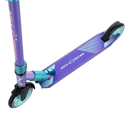 HD145 hulajnoga purple-mint nils extreme