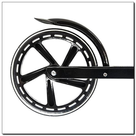 HL200 hulajnoga black nils extreme koła 200 mm